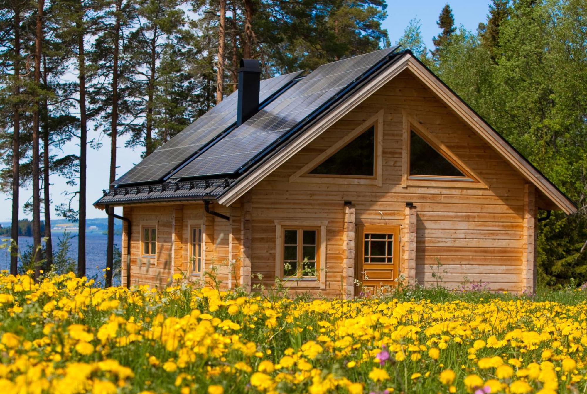 Blockhaus Am See - Komfort Umgeben Von Natur! Nalden Εξωτερικό φωτογραφία
